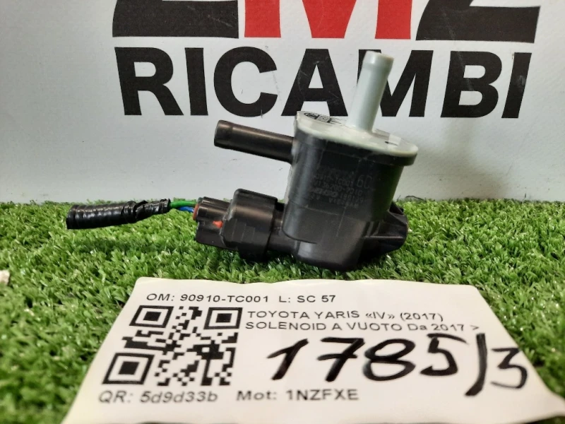 Solenoid A Vuoto 90910TC001 Toyota Yaris IV 2017