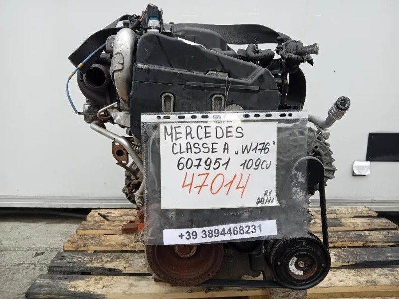 Motore Completo 607951 K9K 109 CV Mercedes Classe A W176 2013