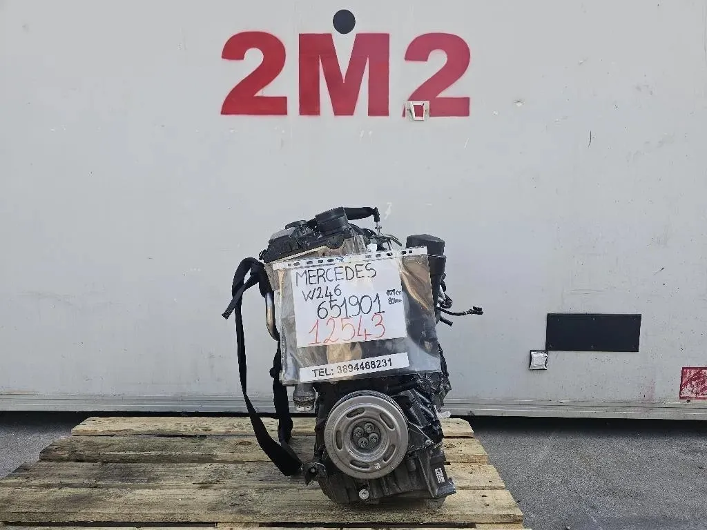 Motore Completo 651901 109 CV 80 KW Mercedes Classe B W246 2012