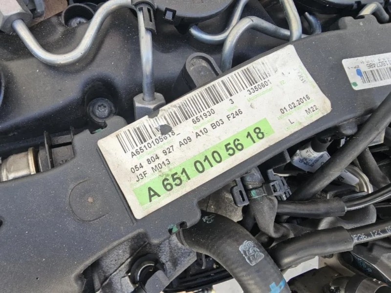 Motore Completo 651930 136 CV A6510106111 Mercedes Classe B W246 2014