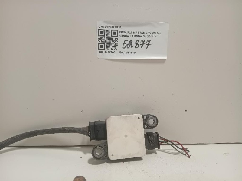 Sonda Lambda 227932151R Renault Master IV 2014