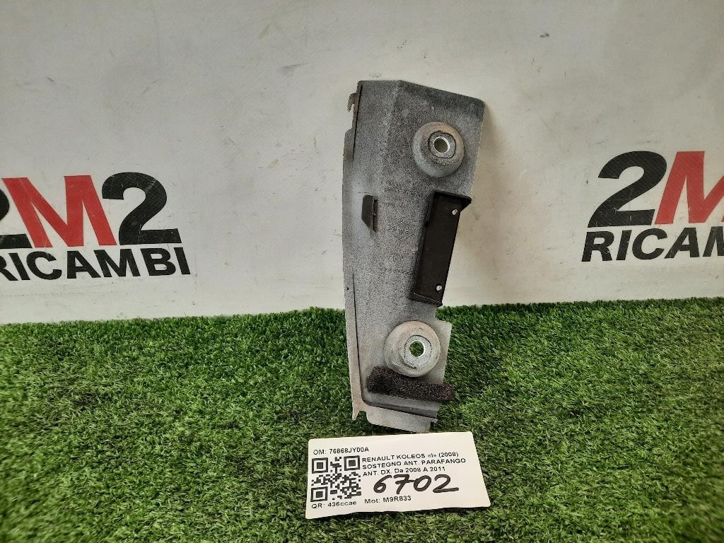 Sostegno ANT Parafango ANT DX 76868JY00A Renault Koleos I 2008