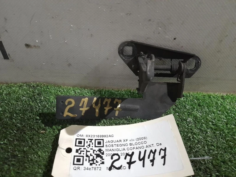 Sostegno Blocco Maniglia Cofano ANT 8X23168992AC Jaguar XF I 2008