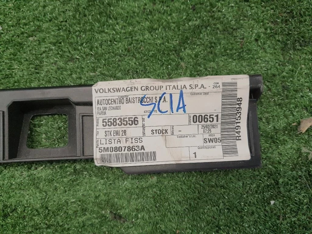 Sostegno Interno Paraurti POST 5M0807863A Volkswagen GOLF PLUS II 2009