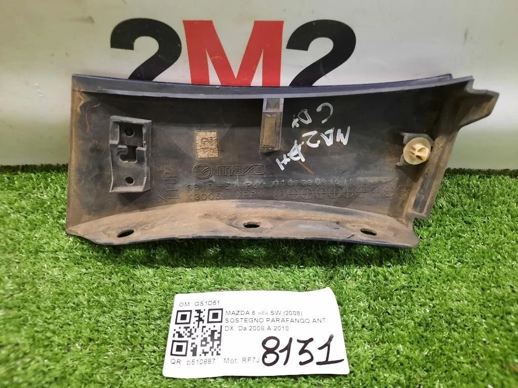 Sostegno Parafango ANT DX GS1D51 DX Mazda 6 II SW 2008