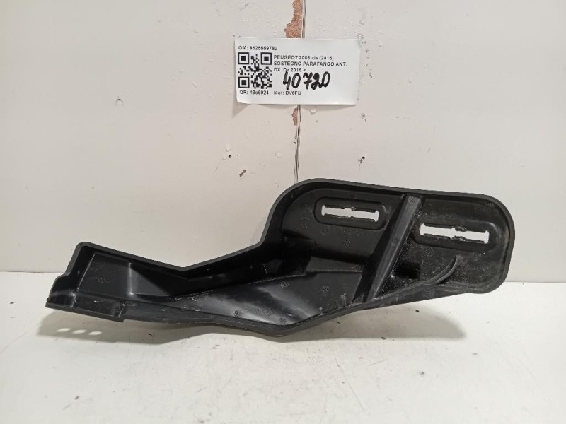 Sostegno Parafango ANT DX 9825559780 Peugeot 2008 I 2016