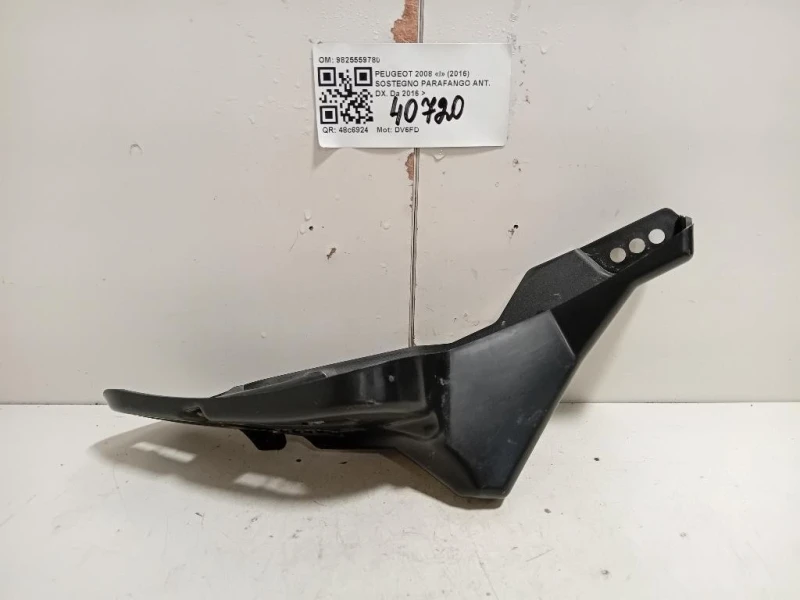 Sostegno Parafango ANT DX 9825559780 Peugeot 2008 I 2016