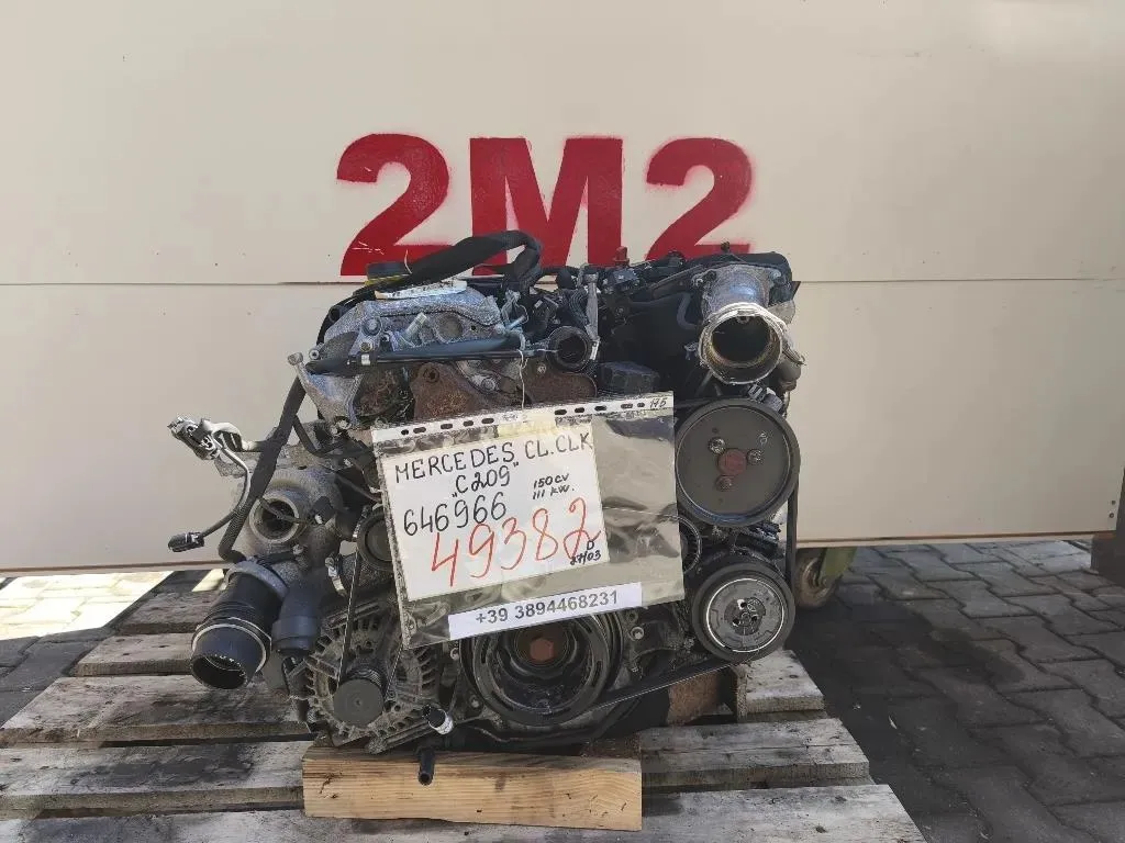 Motore Completo 646966 150 CV 111 KW Mercedes Classe CLK C209 2003