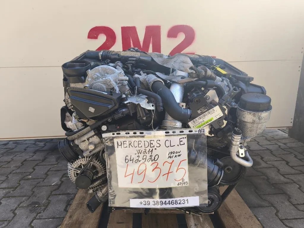 Motore Completo 642920 190 CV 141 KW Mercedes Classe E W211 2002