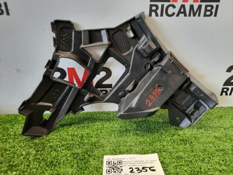 Sostegno Paraurti ANT DX 628164761R DX Renault Mégane III 2009