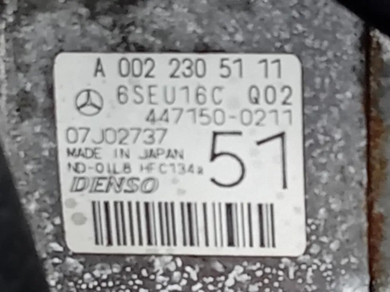 Motore Completo 646821 170 CV Mercedes Classe E W211 2002