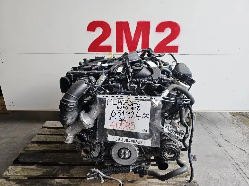 Motore Completo 651924 240 CV 150 KW Mercedes Classe E W212 2013