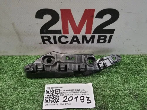 Sostegno Paraurti EST ANT SX 5G0807049B Volkswagen GOLF VII 2013
