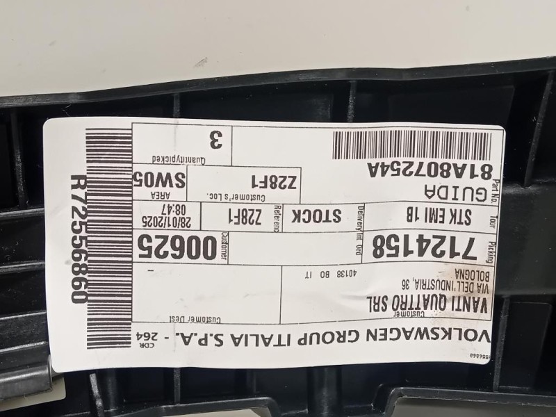 Sostegno Paraurti POST DX 81A807254A Audi Q2 GAG 2020