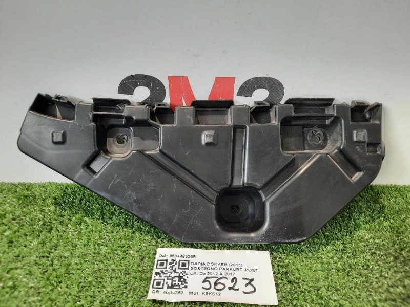 Sostegno Paraurti POST DX 850448325R Dacia Dokker 2013