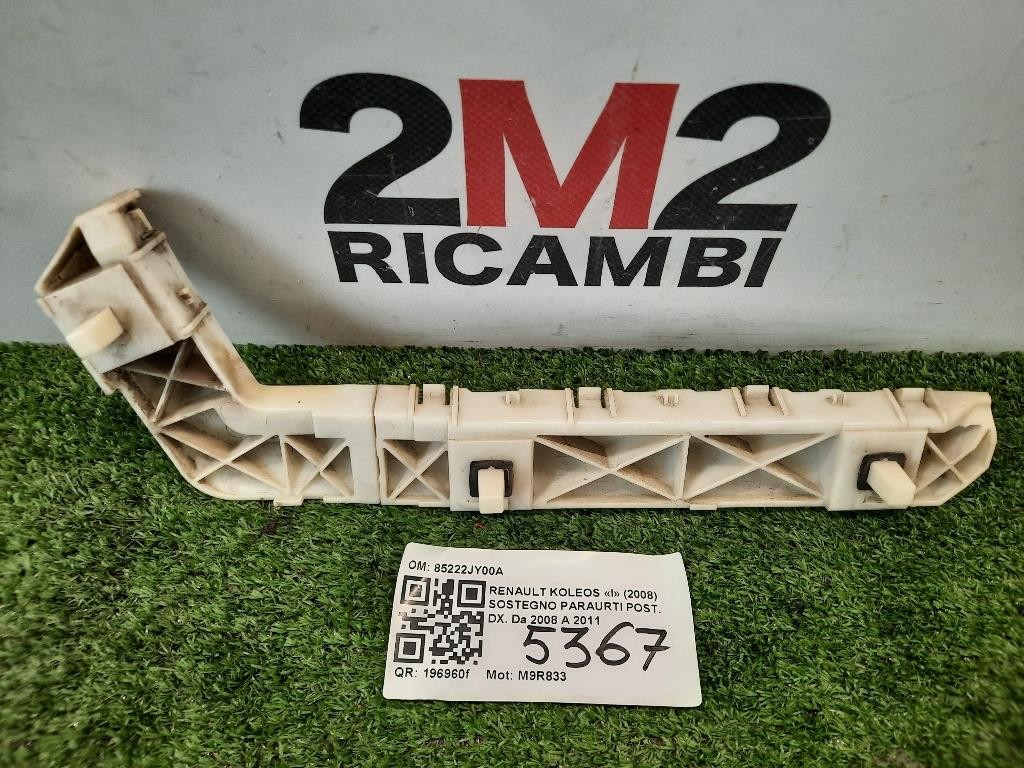 Sostegno Paraurti POST DX 85222JY00A Renault Koleos I 2008