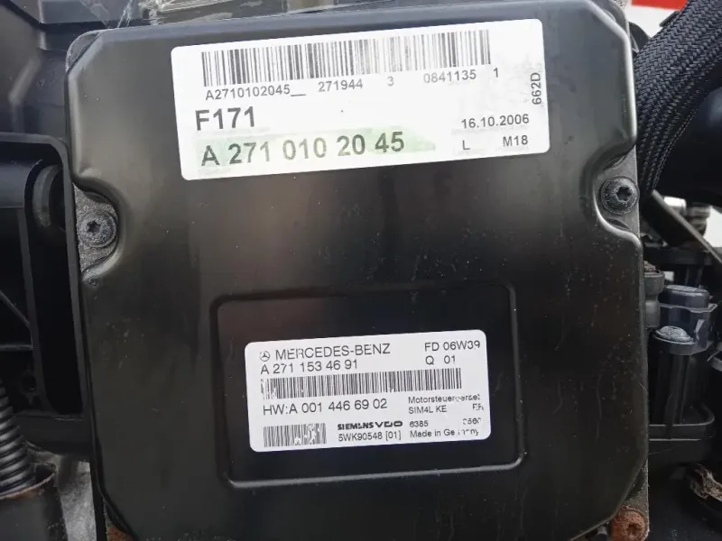 Motore Completo 271944 163 CV 120 KW A2710100800 Mercedes Classe SLK R171 2004