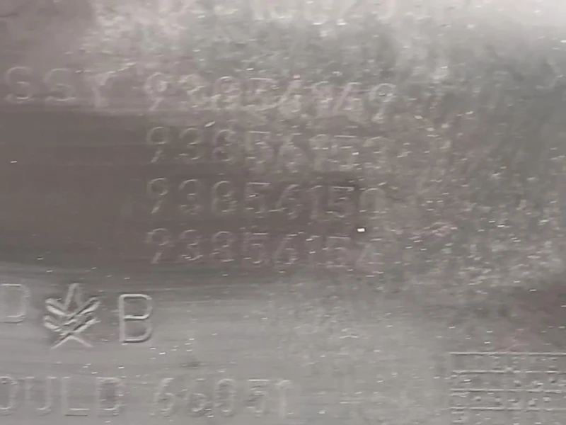 Paraurti SUP ANT 93856149 Opel Vivaro A 2007