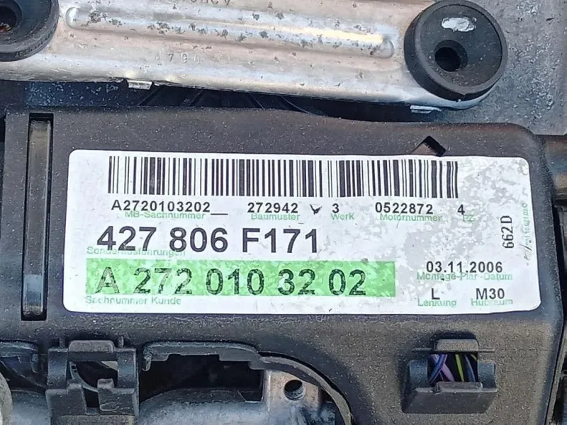 Motore Completo 272942 231 CV 172 KW Mercedes Classe SLK R171 2004