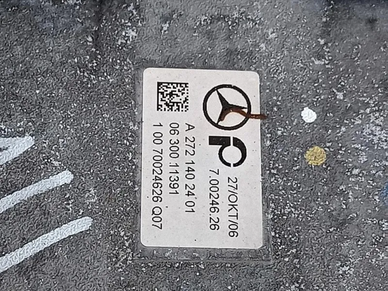 Motore Completo 272942 231 CV 172 KW Mercedes Classe SLK R171 2004