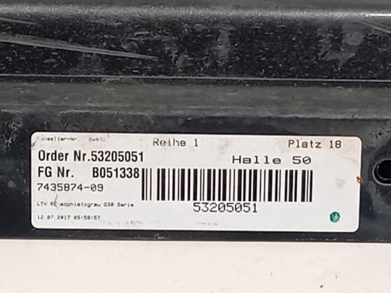 Sottoporta Parte Centrale DX 5177738733851777387348 Bmw Serie 5 G30 Berlina 2016