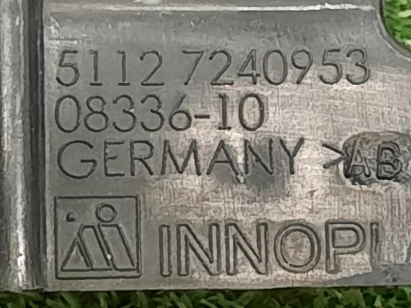 Assorbitore Paraurti POST 51127240953 STAFFA PARAURTI POST Bmw Serie 1 F20 Berlina 2012