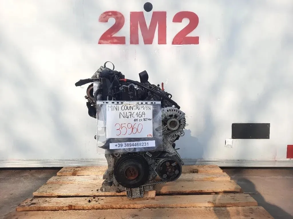 Motore Completo N47C16A 111 CV Mini Countryman Cooper R60 2010