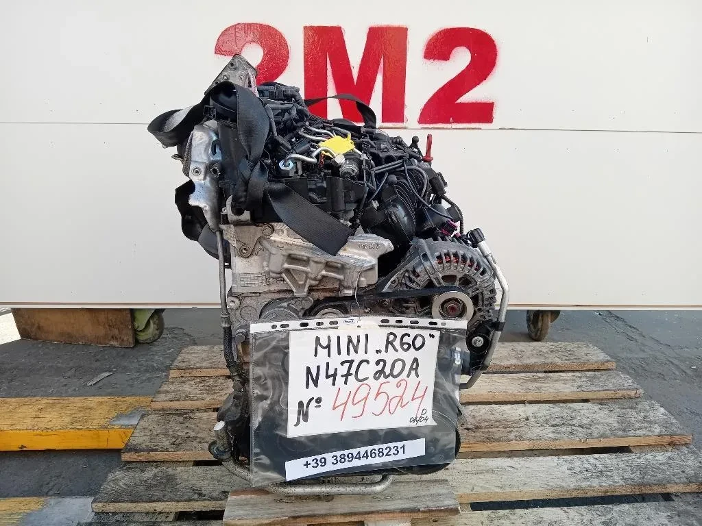 Motore Completo N47C20A 143 CV 106 KW Mini Countryman Cooper R60 2010