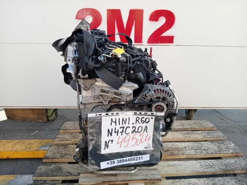 Motore Completo N47C20A 143 CV 106 KW Mini Countryman Cooper R60 2010
