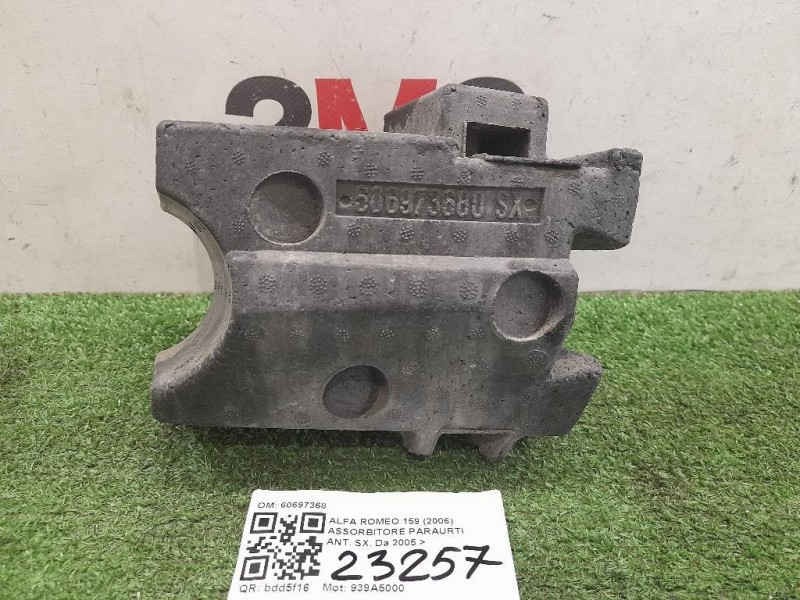 Assorbitore Paraurti ANT SX 60697368 SX Alfa Romeo 159 2006
