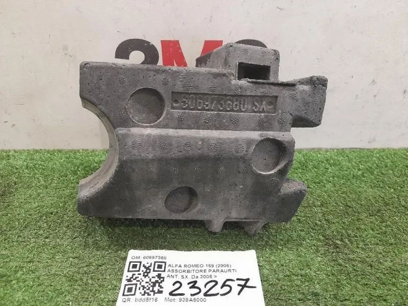 Assorbitore Paraurti ANT SX 60697368 SX Alfa Romeo 159 2006