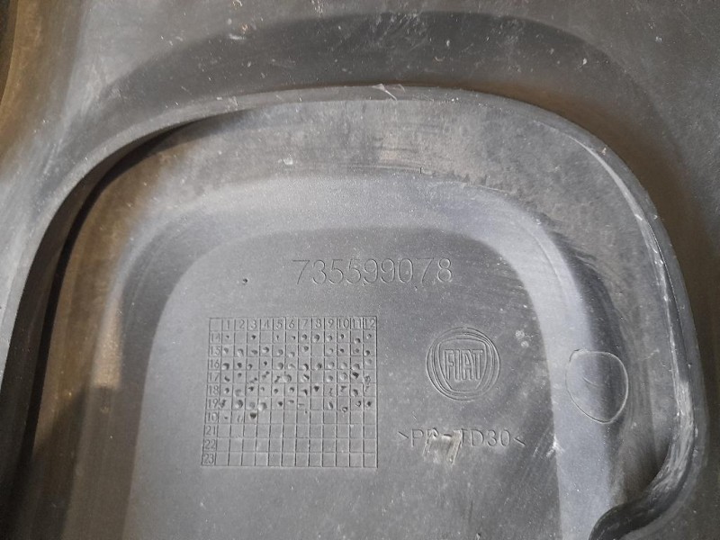 Paraurti SUP POST 735599051 Fiat Panda III 2012