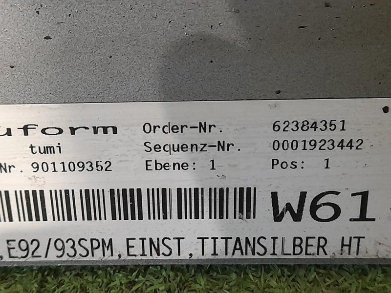 Sottoporta DX 51778041198 Bmw Serie 3 E92 Coupe 2007