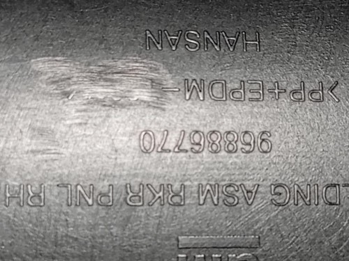 Sottoporta DX 96886770 Chevrolet Orlando 2011