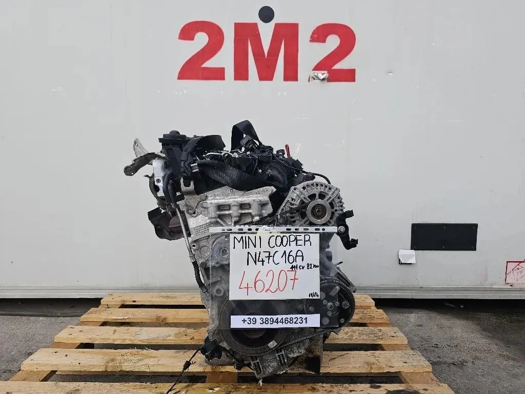 Motore Completo N47C16A 111 CV 82 KW11 00 2 219 947 Mini MINI Cooper R56 2007