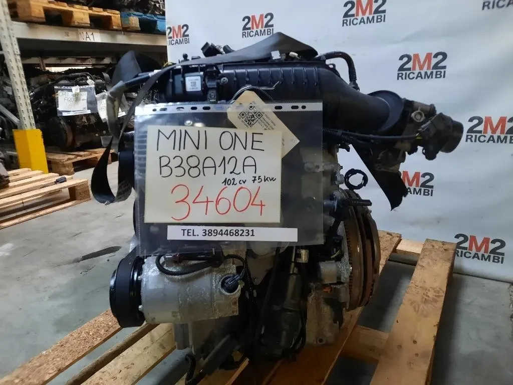 Motore Completo B38A12A 102CV 75KW Mini MINI ONE F55 2014