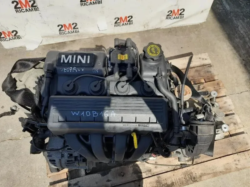 Motore Completo W10B16A 90 CV 66 KW Mini MINI ONE R52 Cabrio 2001