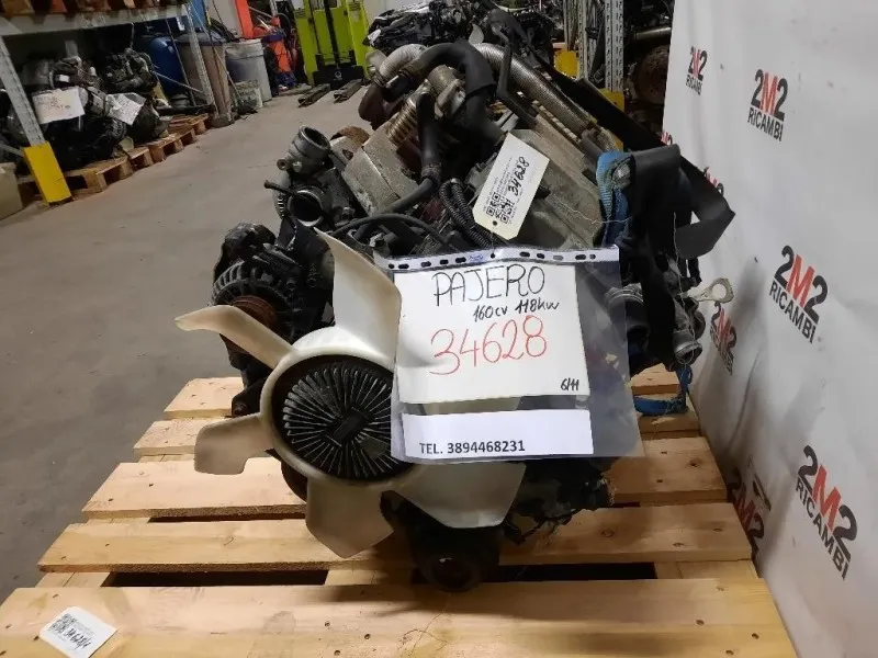 Motore Completo 4M41 160CV118KW Mitsubishi Pajero III 2000