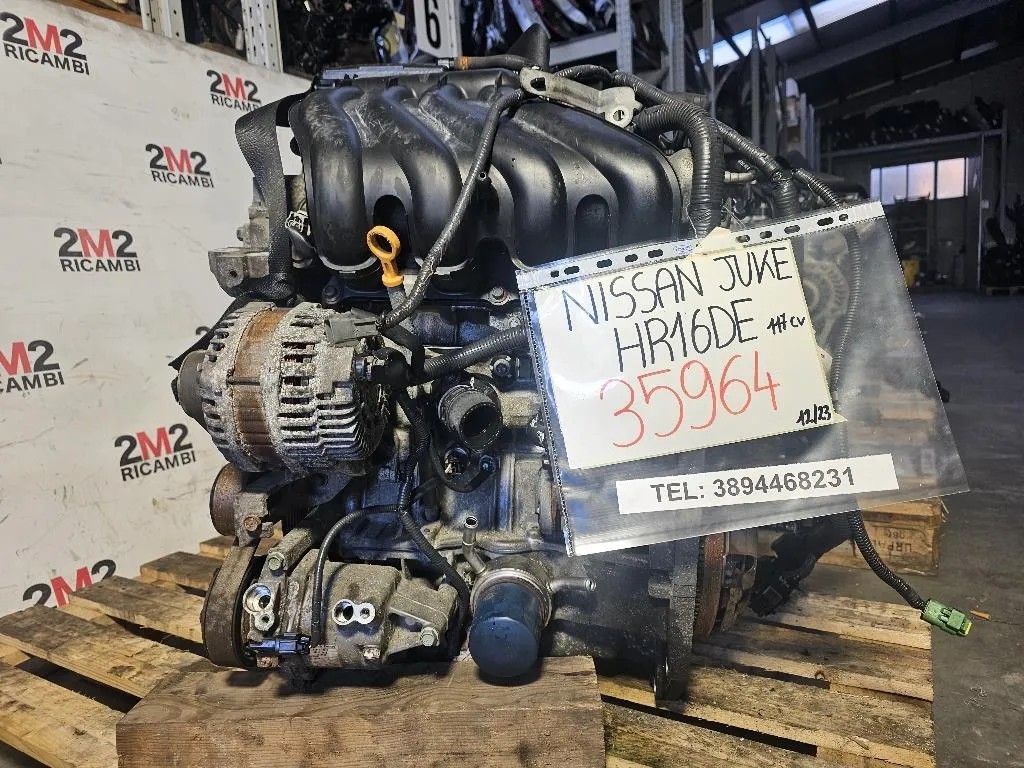 Motore Completo HR16DE 117 CV Nissan JUKE I 2010