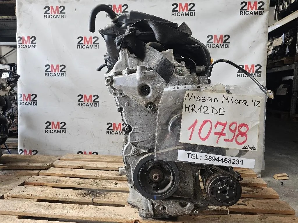 Motore Completo HR12DE 80 CV Nissan Micra IV 2011