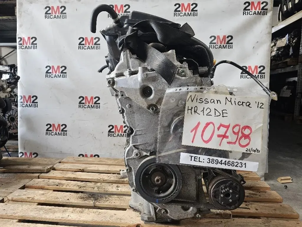 Motore Completo HR12DE 80 CV Nissan Micra IV 2011