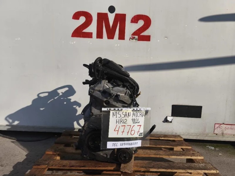 Motore Completo HR12 98 CV 73 KW Nissan Micra IV 2013