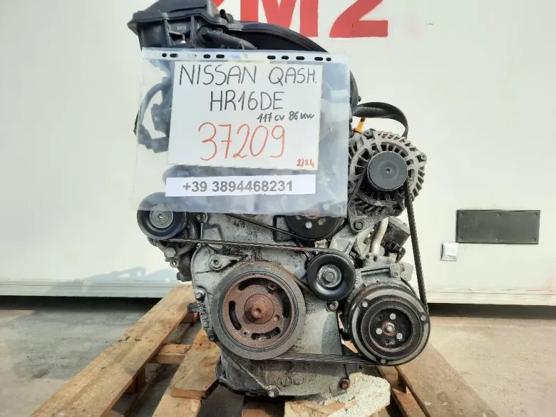 Motore Completo HR16DE 117CV 86KW Nissan Qashqai+2 2010