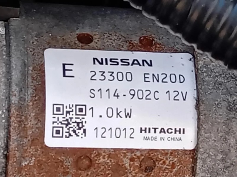 Motore Completo MR20DE 141 CV 103 KW Nissan Qashqai+2 2010