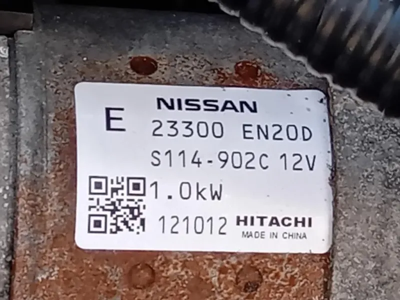 Motore Completo MR20DE 141 CV 103 KW Nissan Qashqai+2 2010
