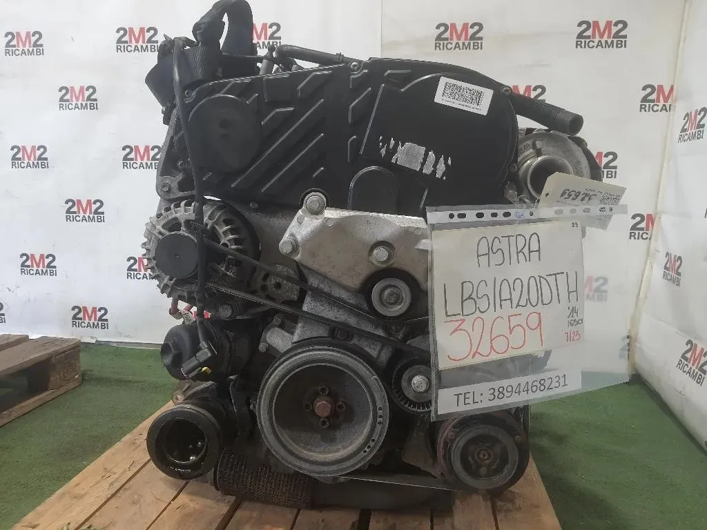 Motore Completo A20DTH 165CV 121KW Opel Astra J 2010