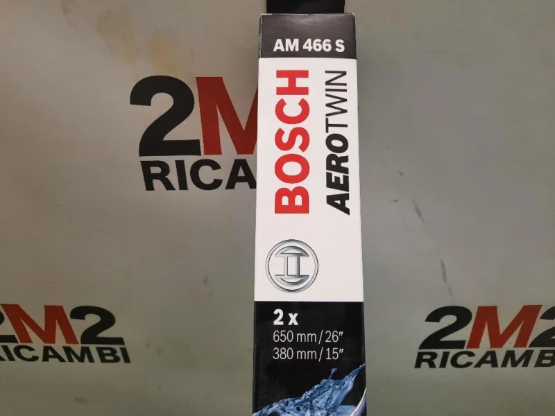 Spazzola Tergicristallo AM466S BOSCH COPPIA NUOVO Peugeot 2008 I 2013