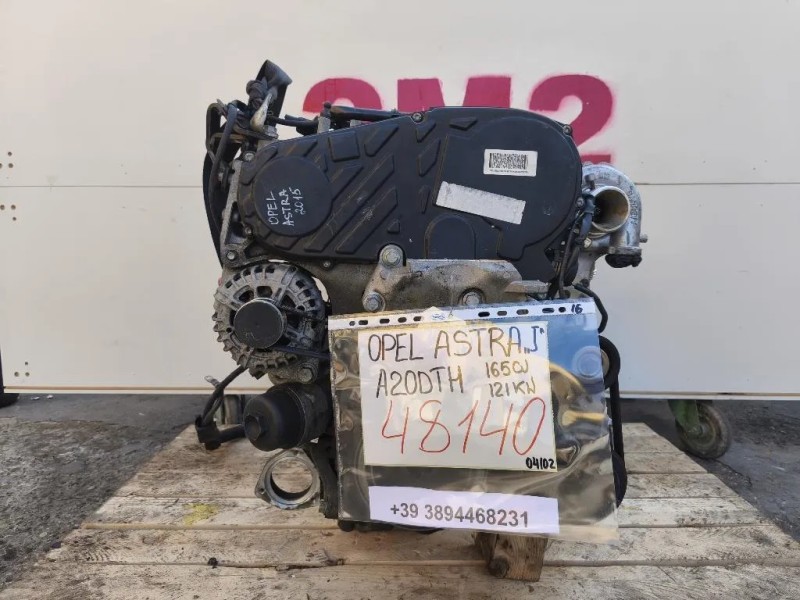 Motore Completo A20DTH 165 CV 121 KW Opel Astra J 2010