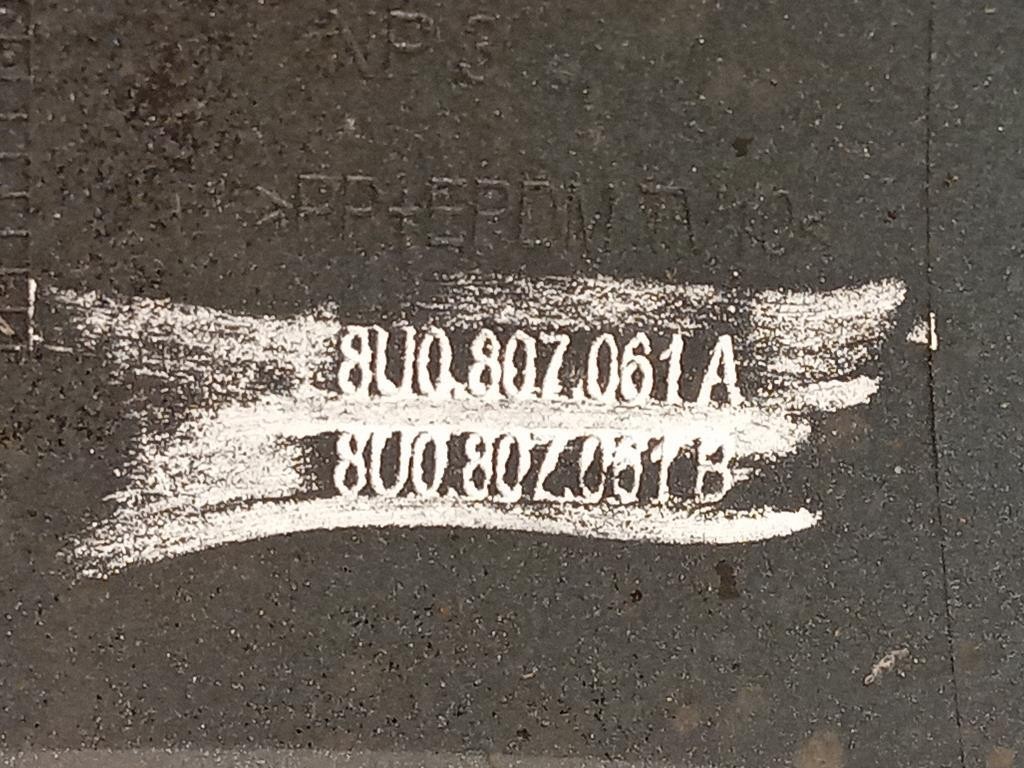 Spoiler Centrale Paraurti ANT 8U0807061 Audi Q3 8UB 2012