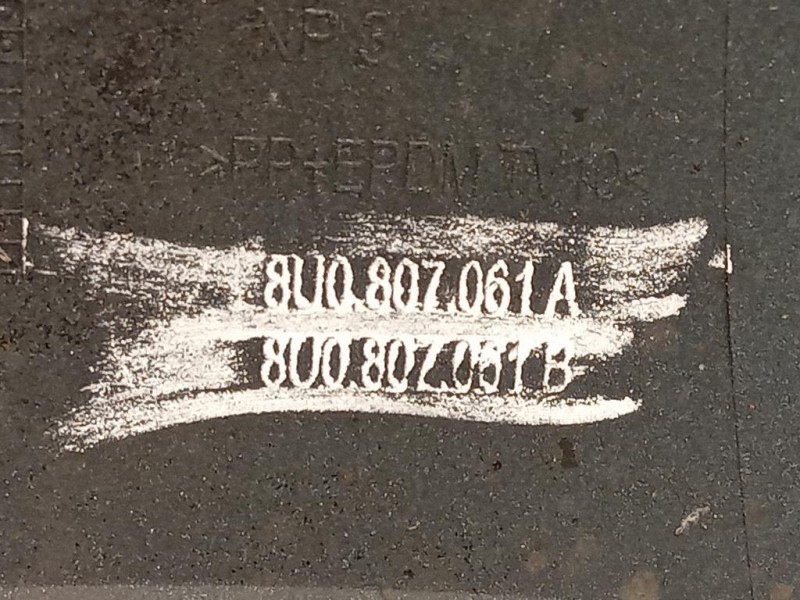 Spoiler Centrale Paraurti ANT 8U0807061 Audi Q3 8UB 2012